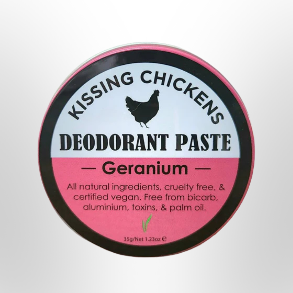 Deodorant Paste Geranium 35g KISSING CHICKENS