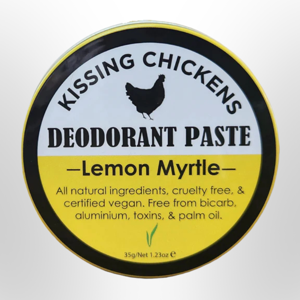 KISSING CHICKENS Deodorant Paste Lemon Myrtle 35g