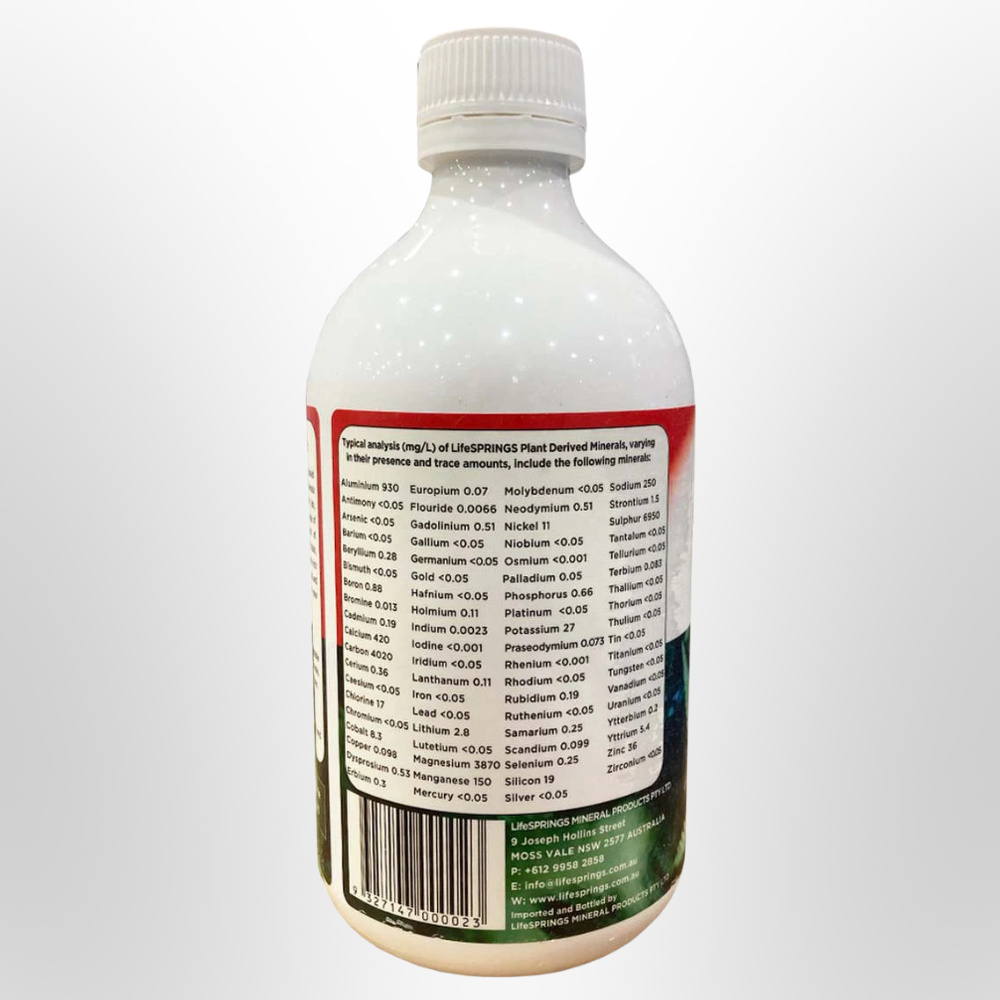 LIFESPRINGS Colloidal Minerals 500ml