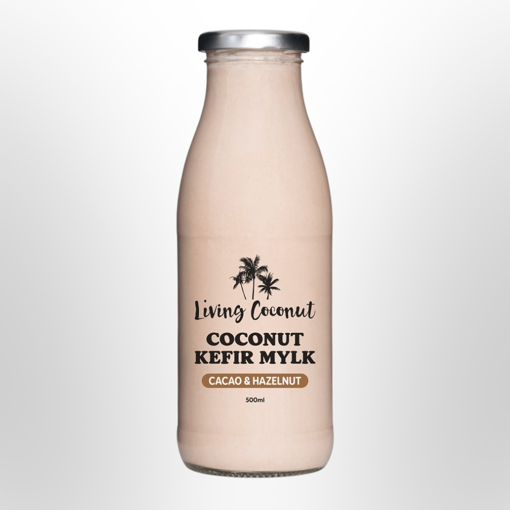 LIVING COCONUT Kefir Cacao and Hazelnut 500ml