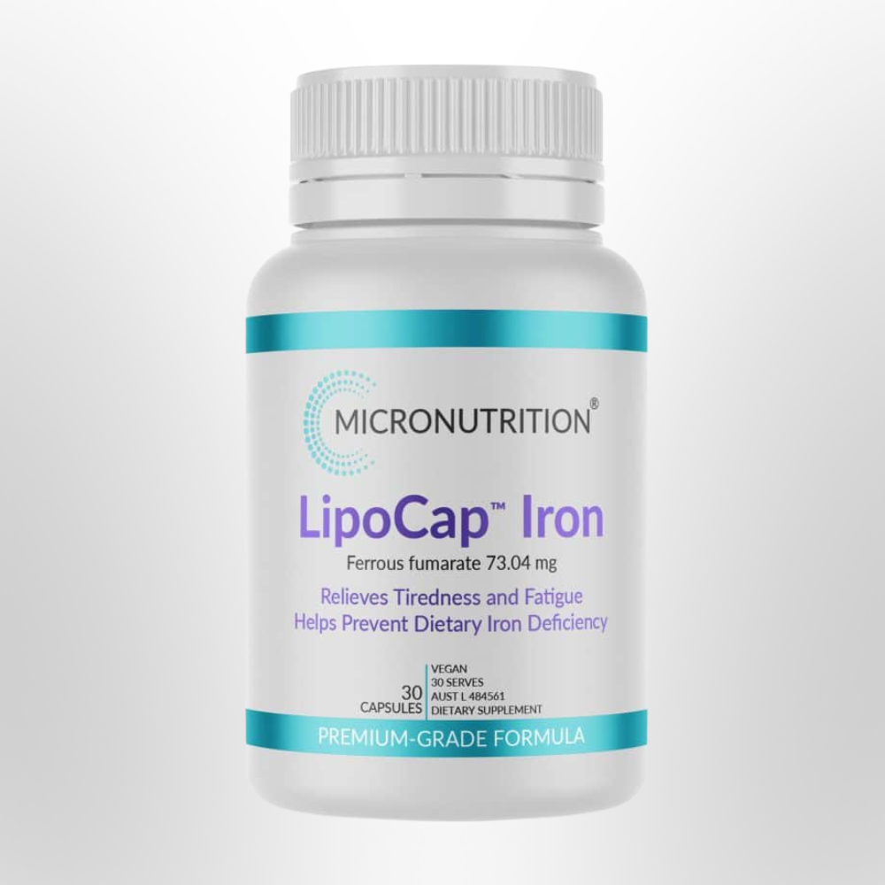 MICRONUTRITION LipoCap Iron 30 Caps