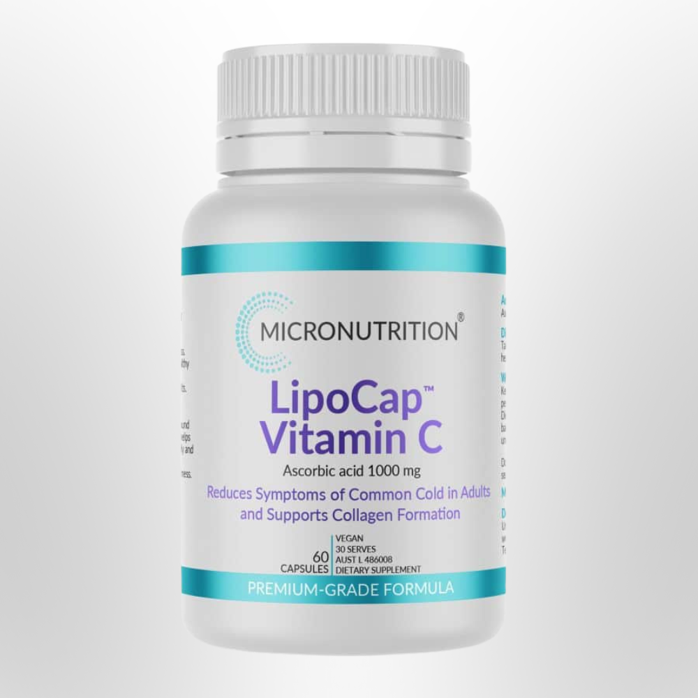 MICRONUTRITION LipoCap Vitamin C 60 Caps