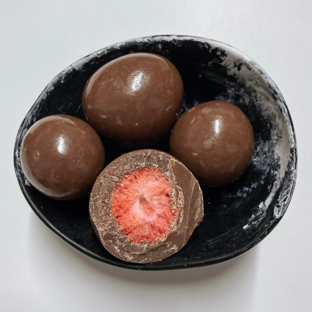 Milk Chocolate Freeze Dried Strawberries