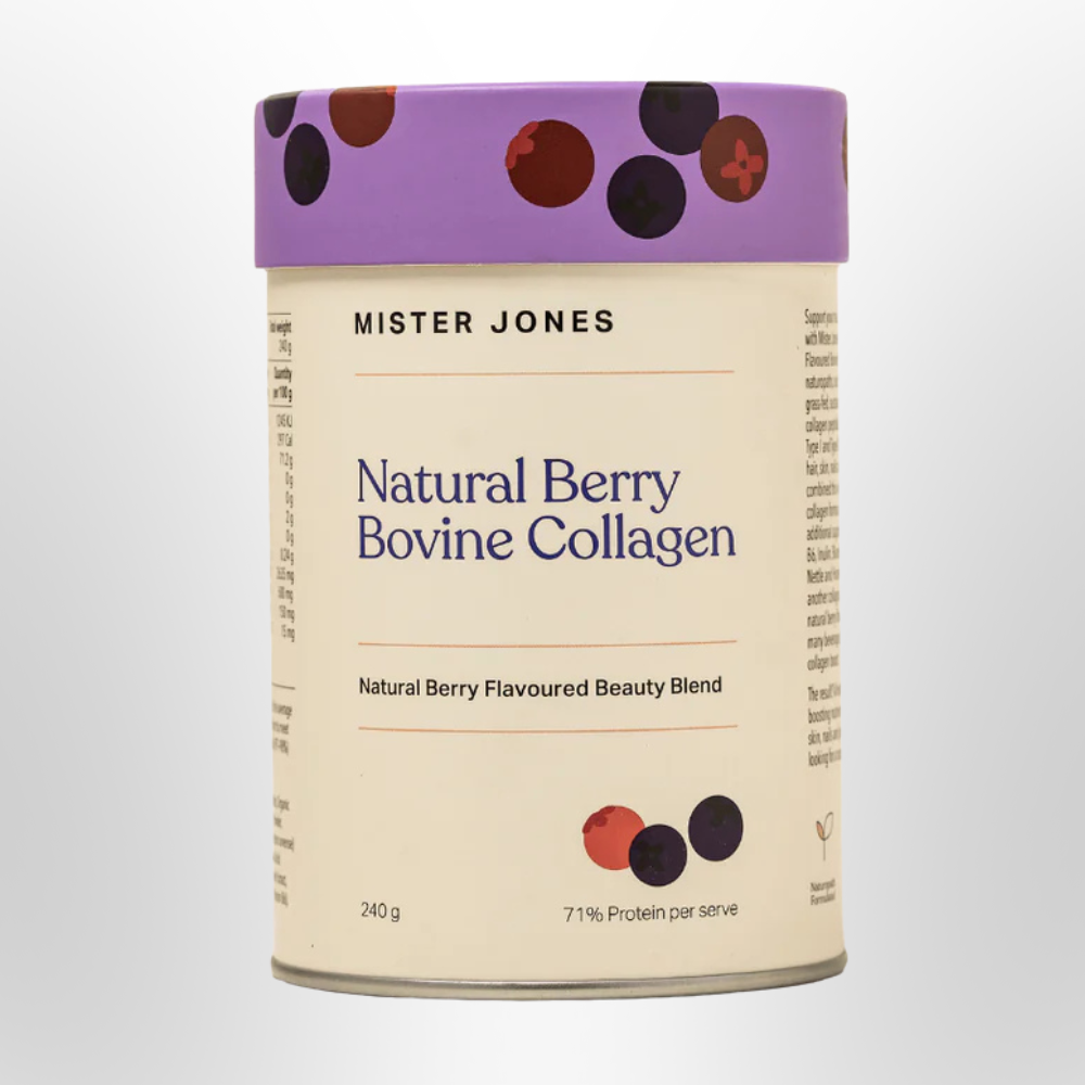 MISTER JONES Natural Berry Bovine Collagen 240g