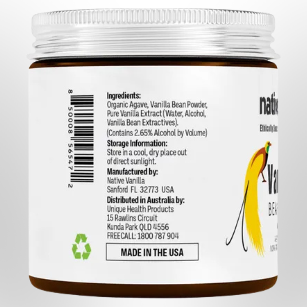 NATIVE VANILLA Vanilla Bean Paste 118ml