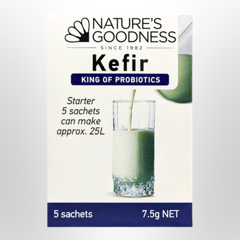 NATURES GOODNESS Kefir Turkish Probiotic starter 5xSachets 75g