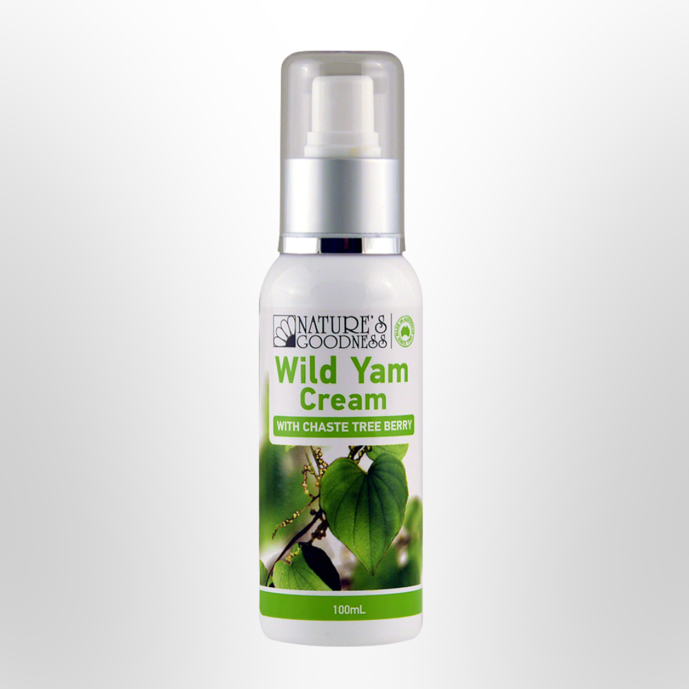 NATURES GOODNESS Wild Yam Cream with Chaste Tree Berry 100ml