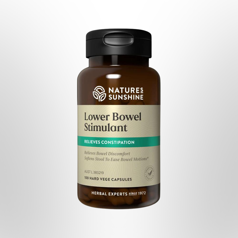 NATURES SUNSHINE Lower Bowel Stimulant 100 Caps