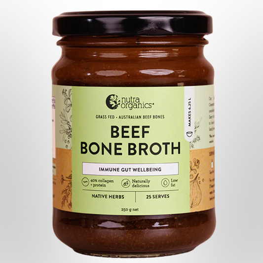 NUTRA ORGANICS Native Herb Beef Bone Broth Concentrate 250g