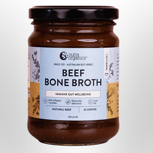 NUTRA ORGANICS Natural Beef Bone Broth Concentrate 250g