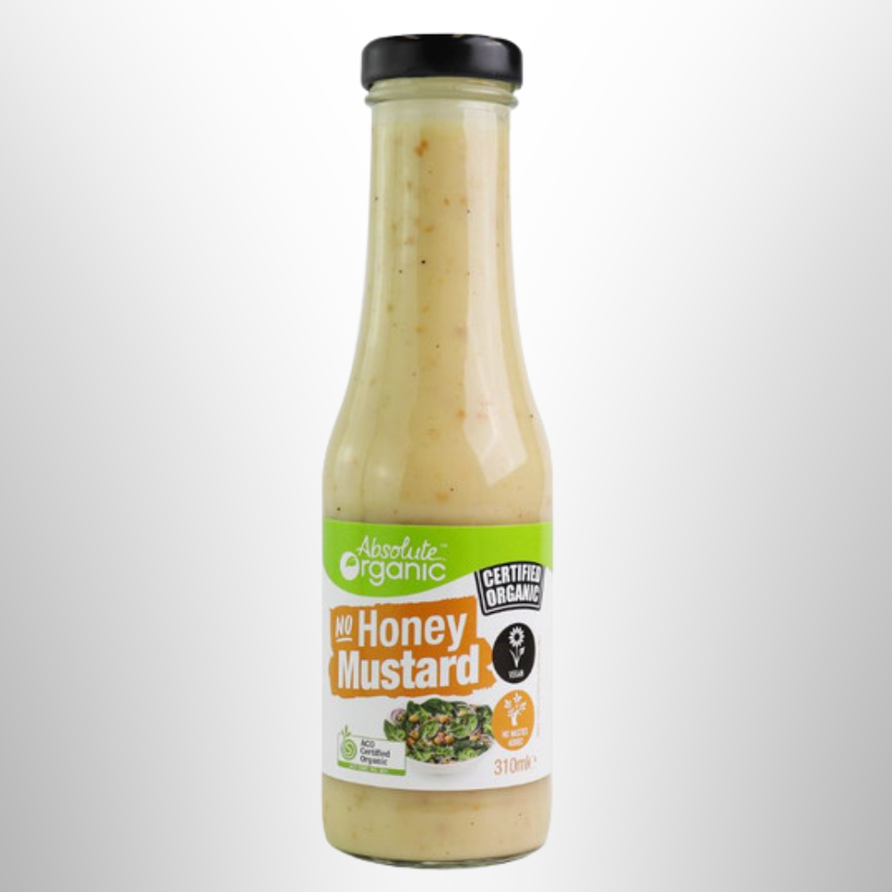 ABSOLUTE ORGANIC No Honey Mustard Dressing Organic 310g