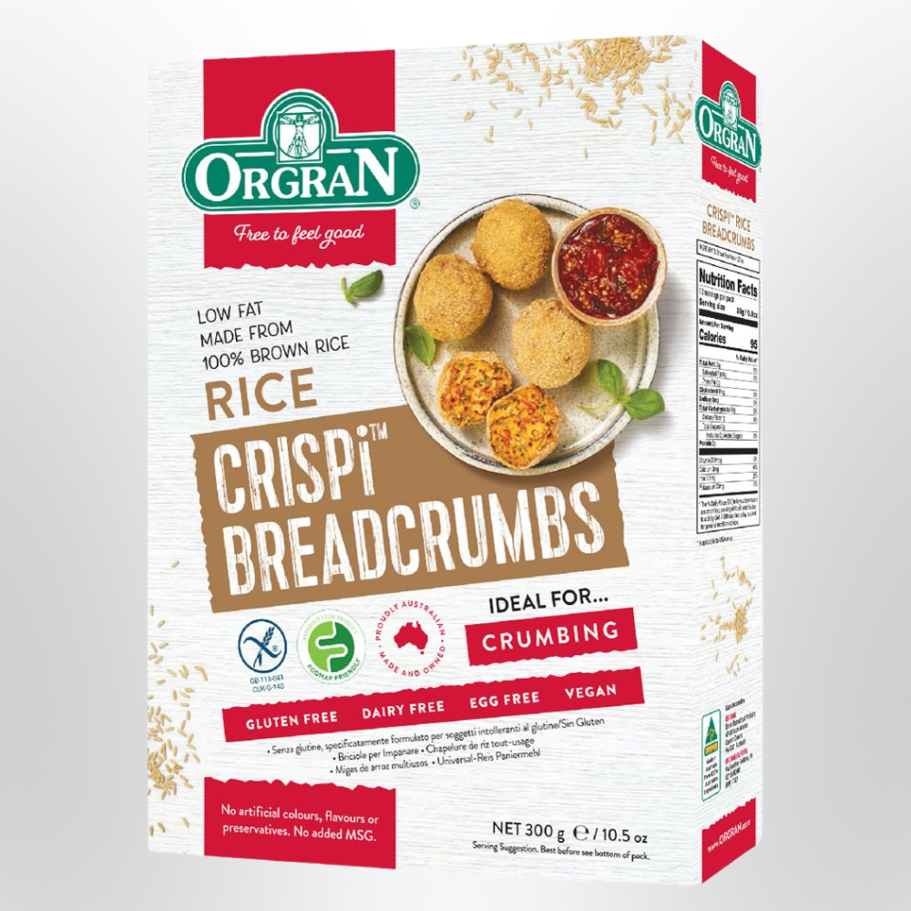 ORGRAN Rice Crispi Breadcrumbs 300g