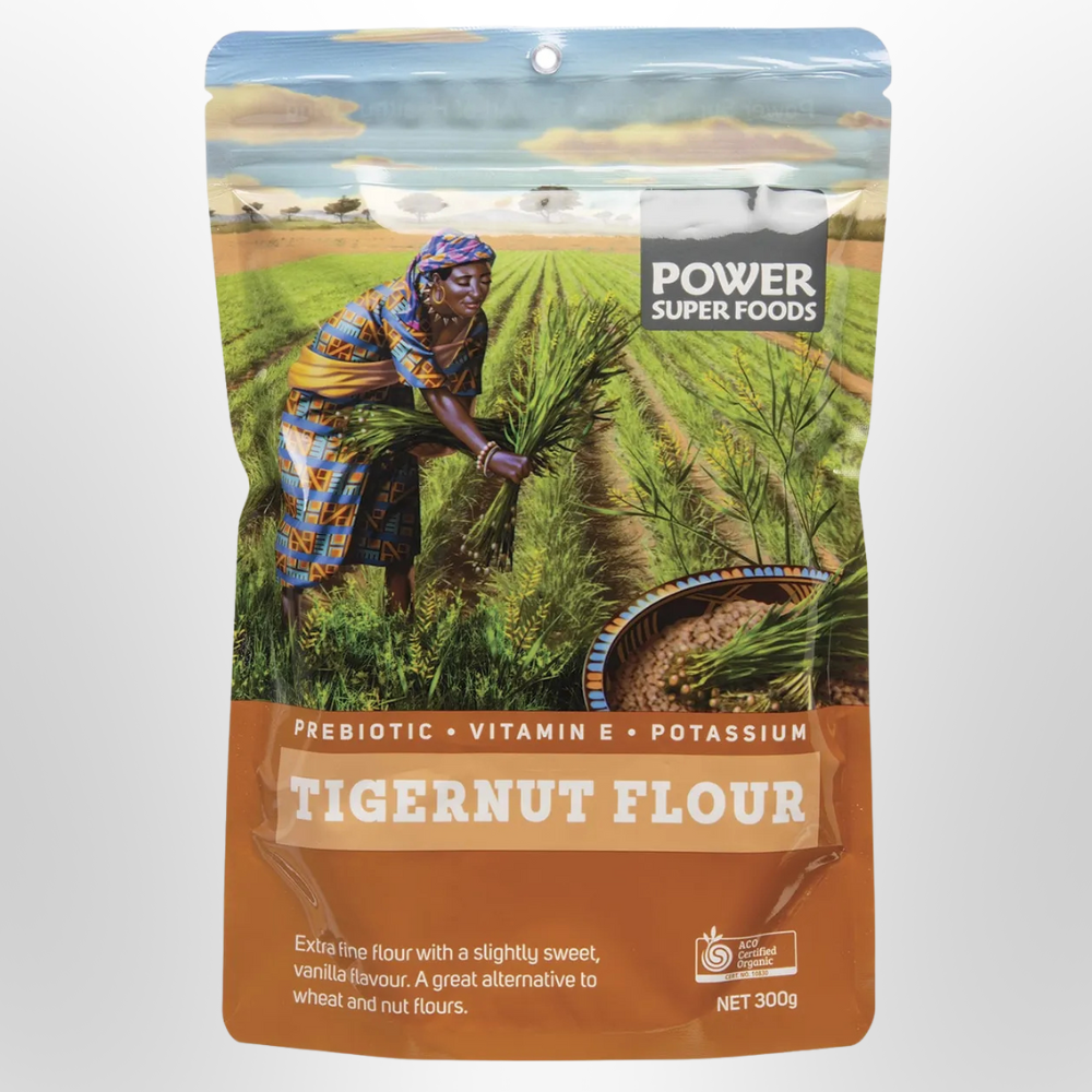 POWER SUPER FOODS Tigernut Flour Certified Organic 300g