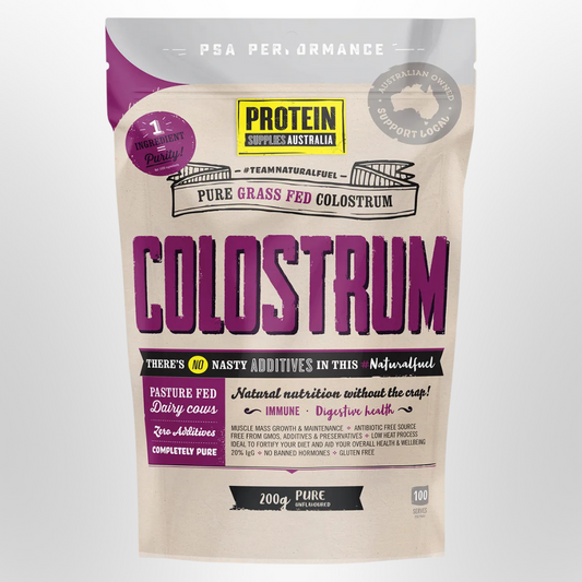 PROTEIN SUPPLIES AUSTRALIA Colostrum Grass Fed Pure 200g