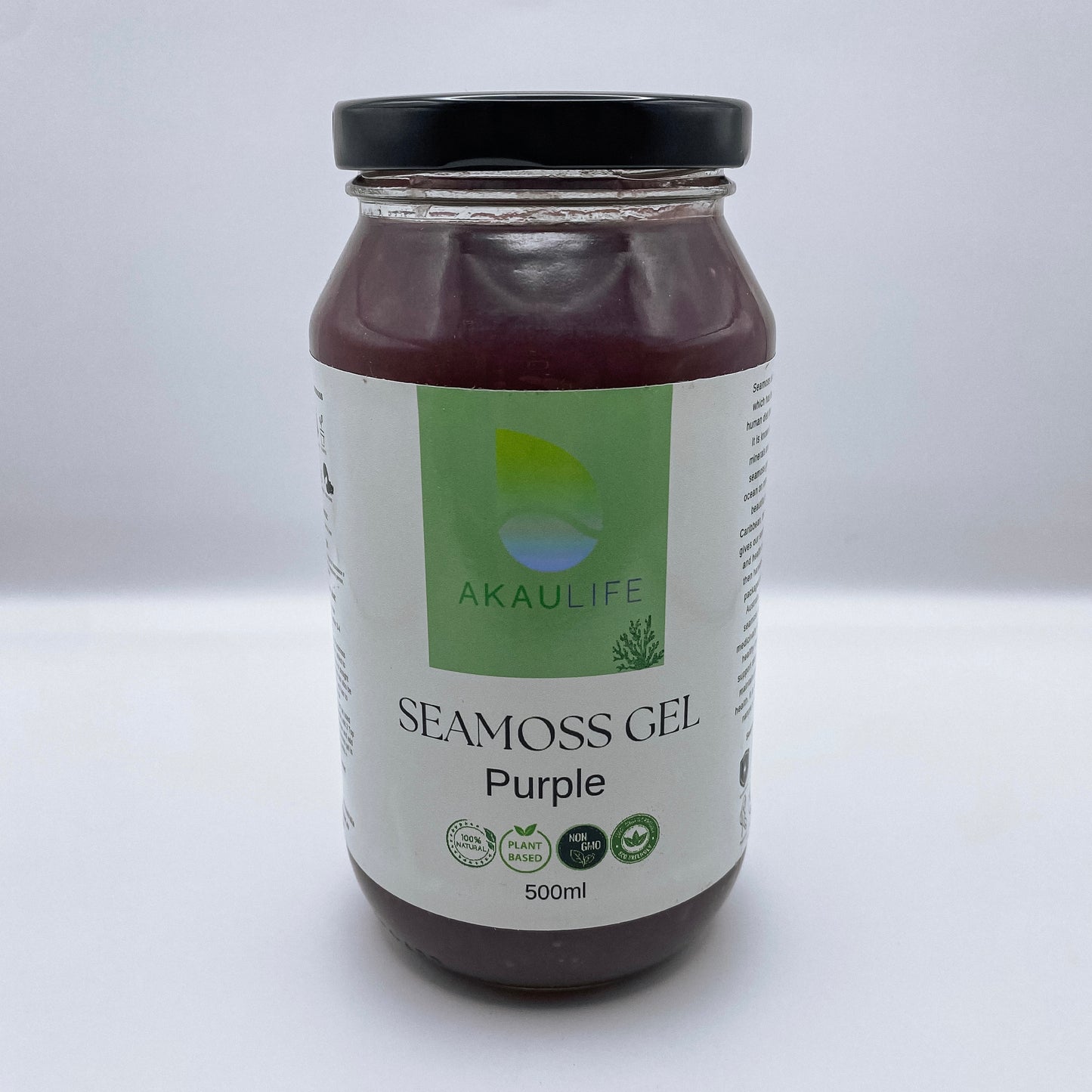 AKAULIFE Seamoss Gel Purple 500ml