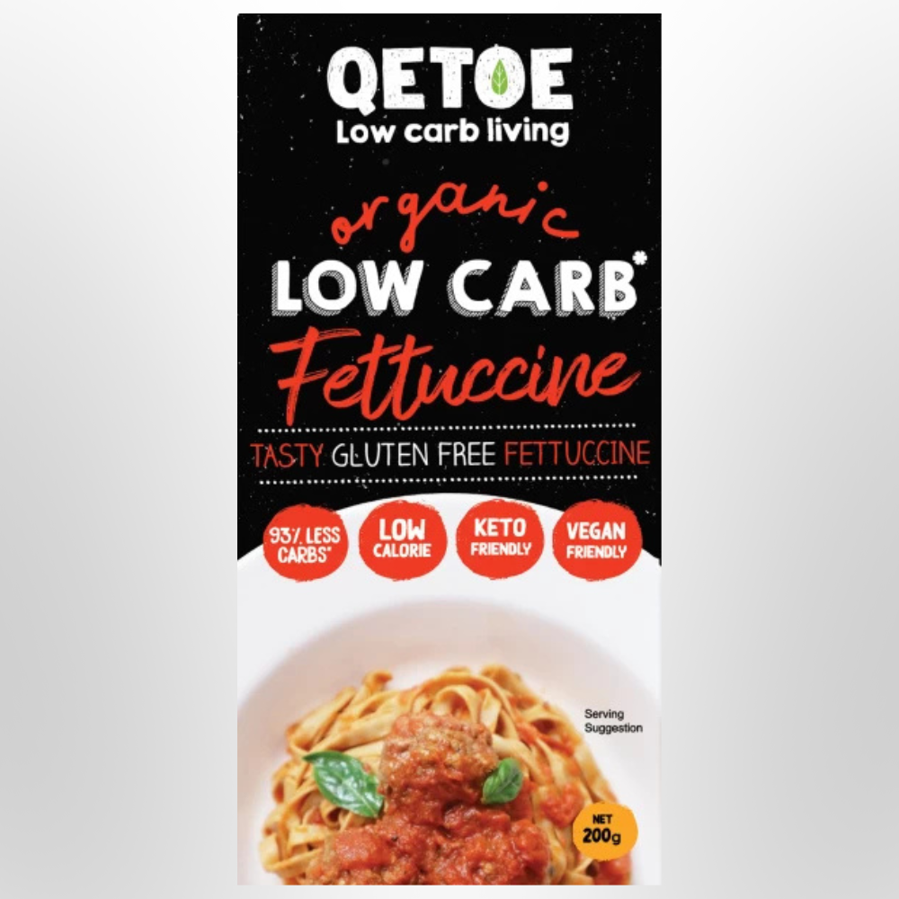 QETOE Low Carb Fettucine Organic 200g