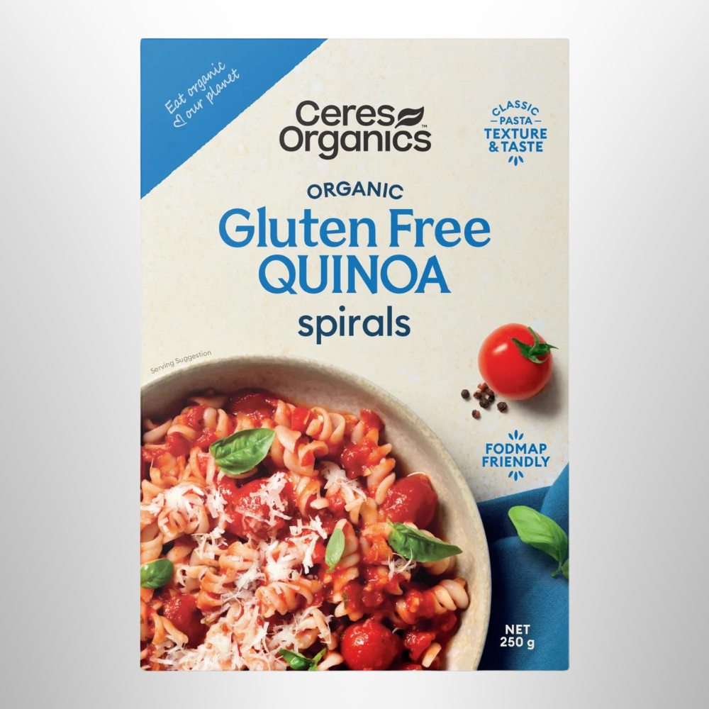 CERES ORGANICS Quinoa GF Spirals 250g