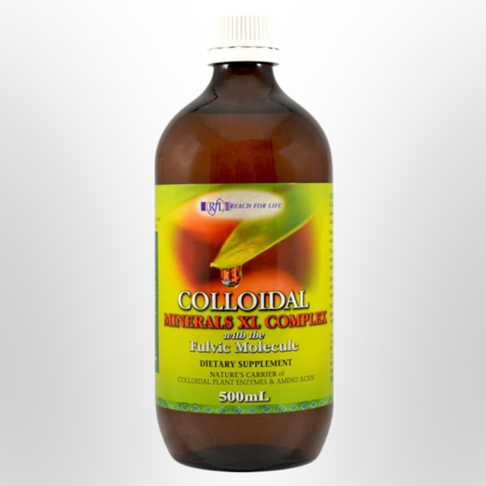 REACH FOR LIFE Colloidal Minerals XL with Fulvic Acid 500ml