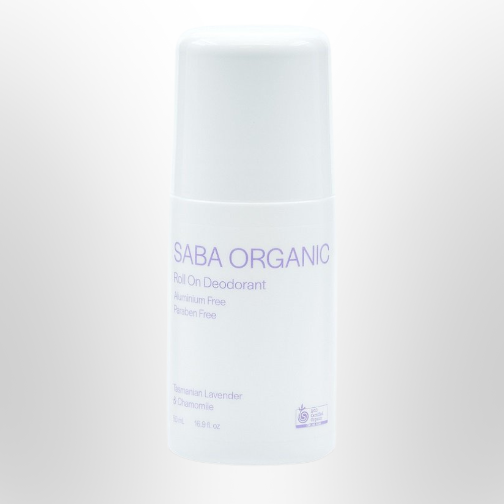 SABA ORGANIC Deodorant Roll-On Tas Lavender & Chamomile 50ml