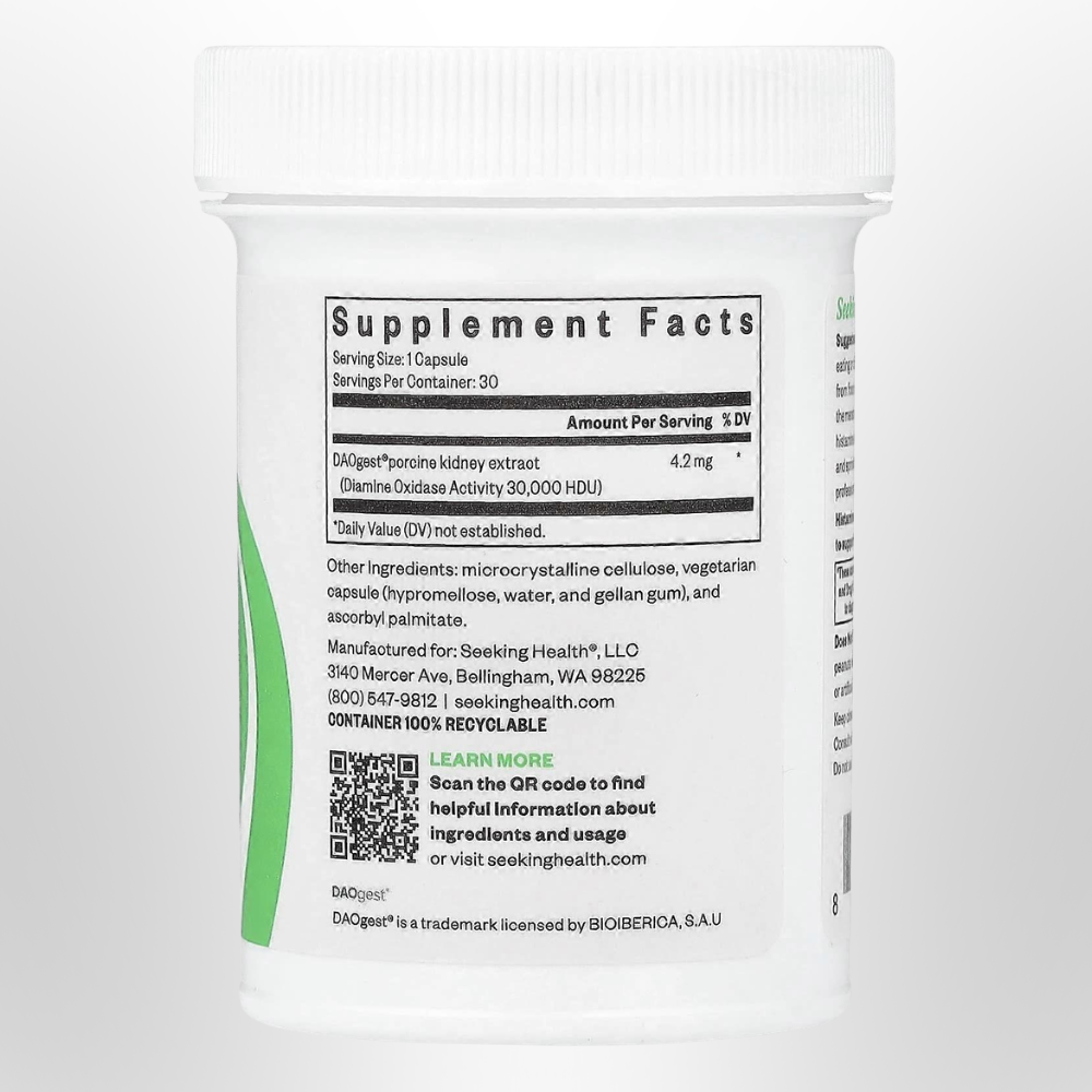 SEEKING HEALTH Histamine Digest 30 Caps