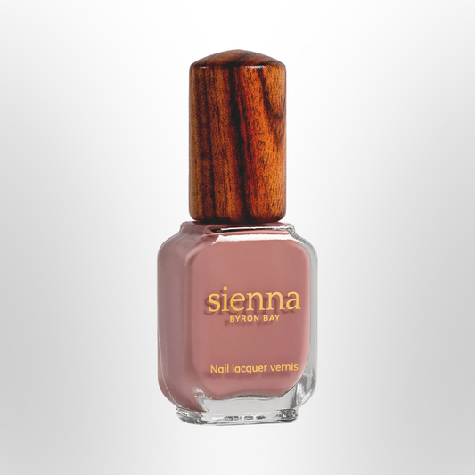 SIENNA Stone Grey/Purple Creme Nail Polish 10ml