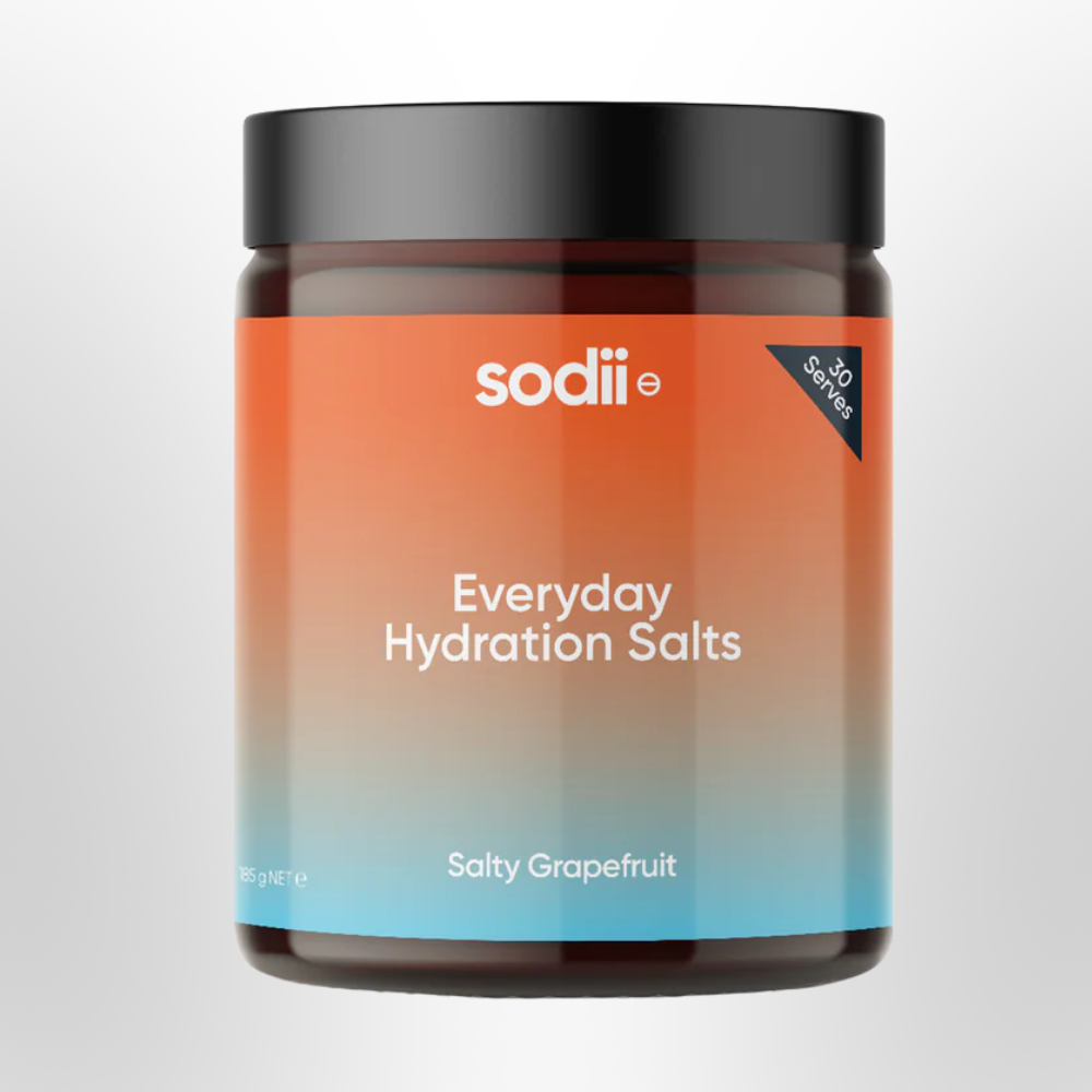 SODII Salty Grapefruit Everyday Hydration Salts 185g