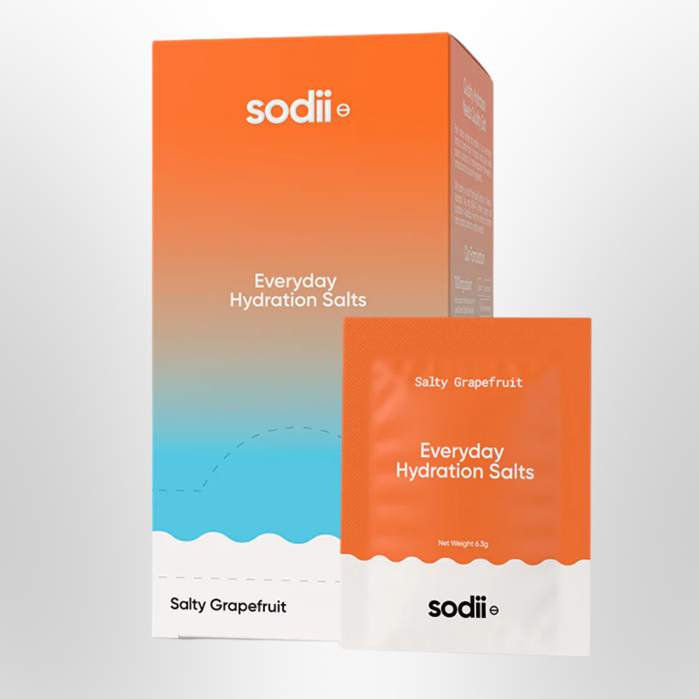 SODII Salty Grapefruit Everyday Hydration Salts 30 Sachets