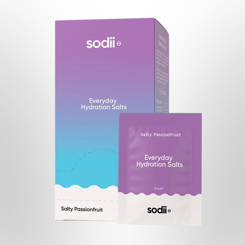 SODII Salty Passionfruit Everyday Hydration Salts 30 Sachets