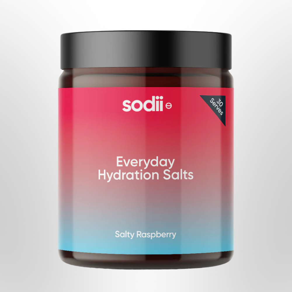 SODII Salty Raspberry Everyday Hydration Salts 185g