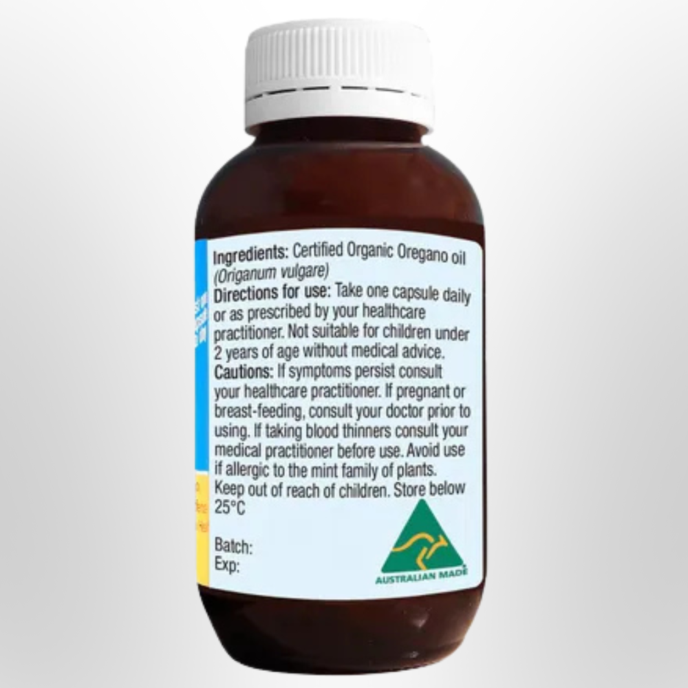 SOLUTIONS 4 HEALTH Oil of Wild Oregano 120 Caps