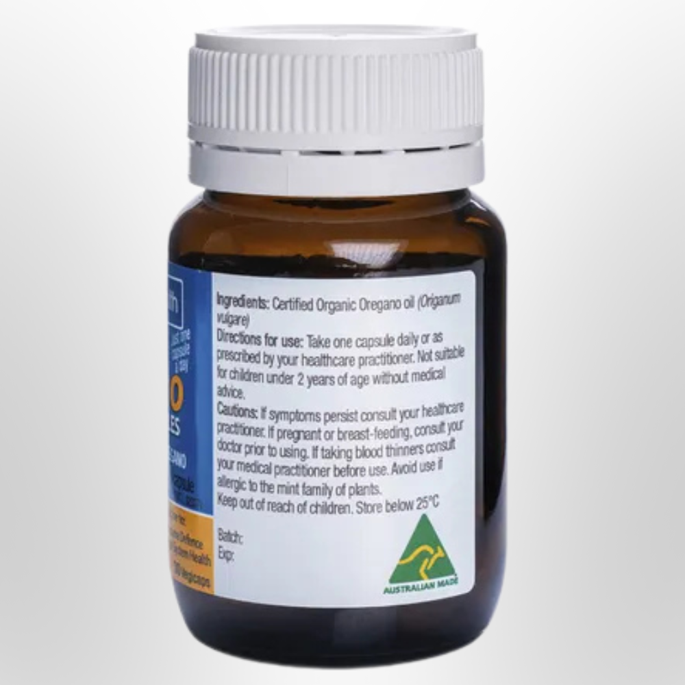 SOLUTIONS 4 HEALTH Oil of Wild Oregano 30 Caps