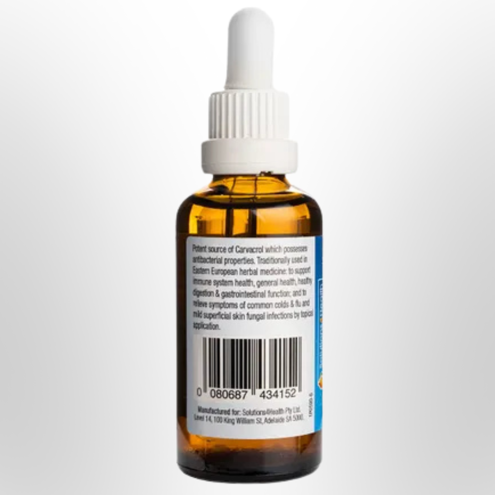 SOLUTIONS 4 HEALTH Oil of Wild Oregano 50ml