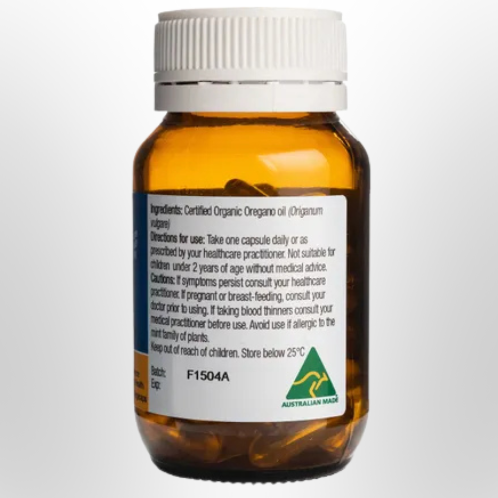 SOLUTIONS 4 HEALTH Oil of Wild Oregano 60 Caps