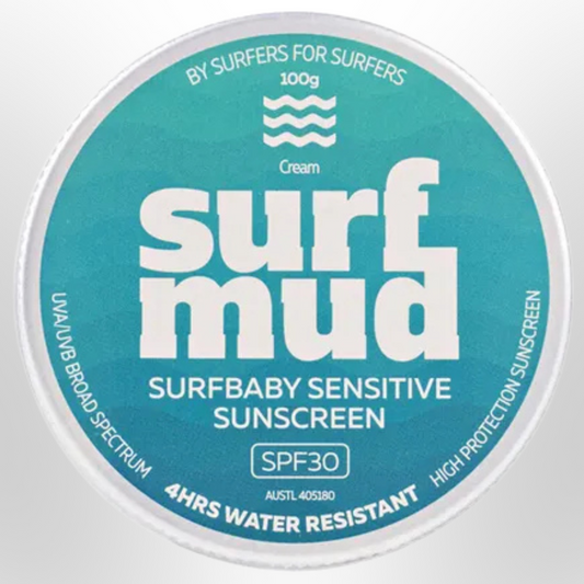 SURFMUD SurfBaby Sensitive Sunscreen SPF30 Tin 100g