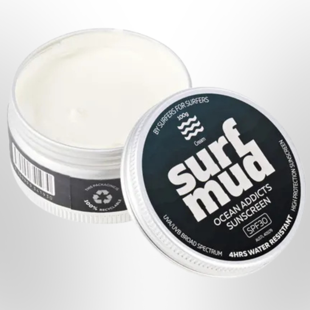 SURFMUD SurfMud Ocean Addicts Sunscreen SPF30 Tin 100g