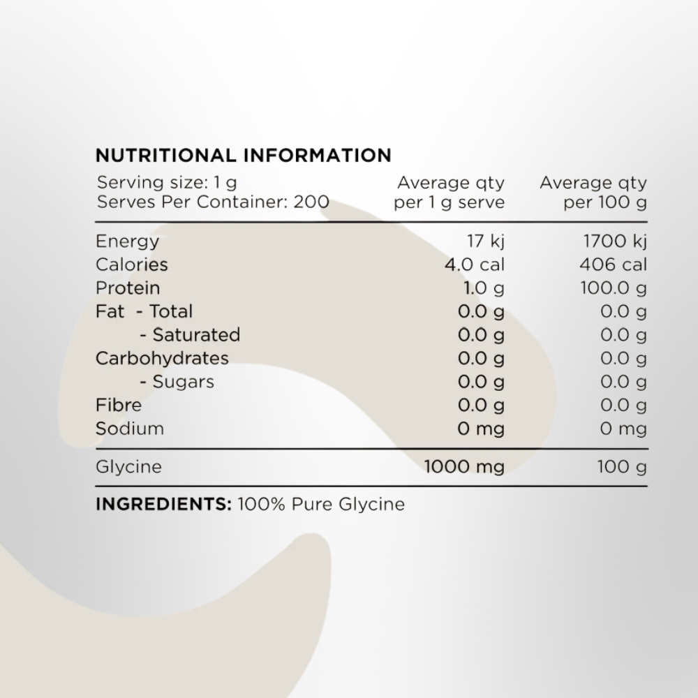 SWITCH NUTRITION Glycine 200g