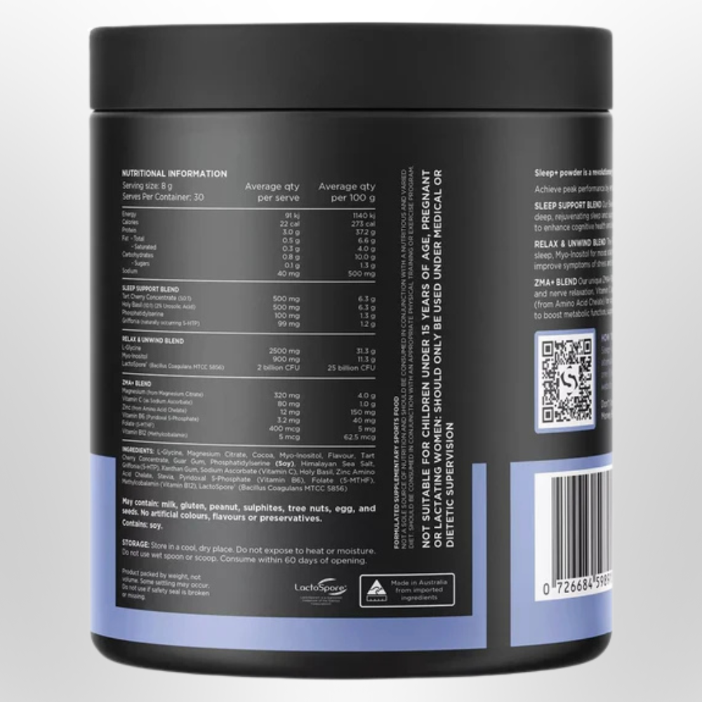 SWITCH NUTRITION Sleep+ Chocolate 240g
