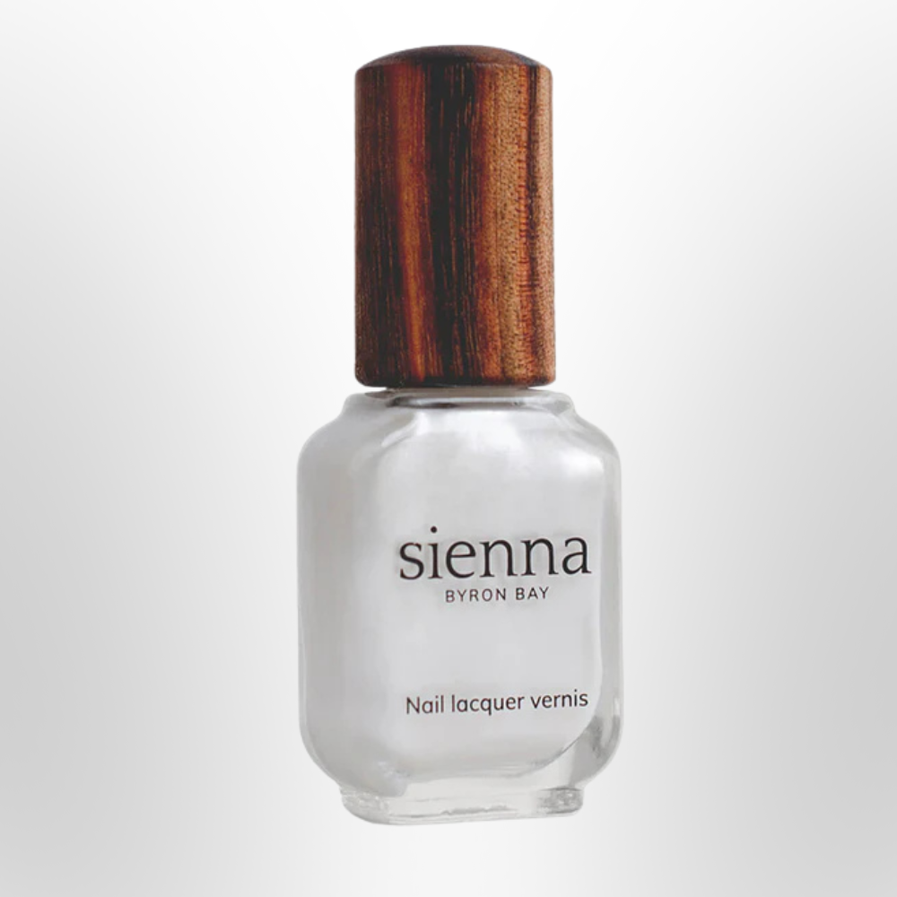 SIENNA Aura White Pearl Nail Polish 10ml