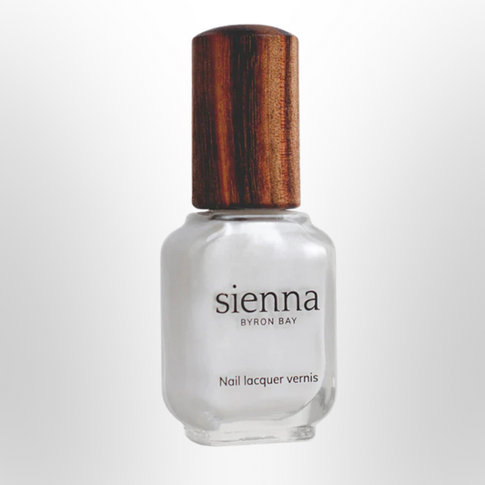 SIENNA Aura White Pearl Nail Polish 10ml