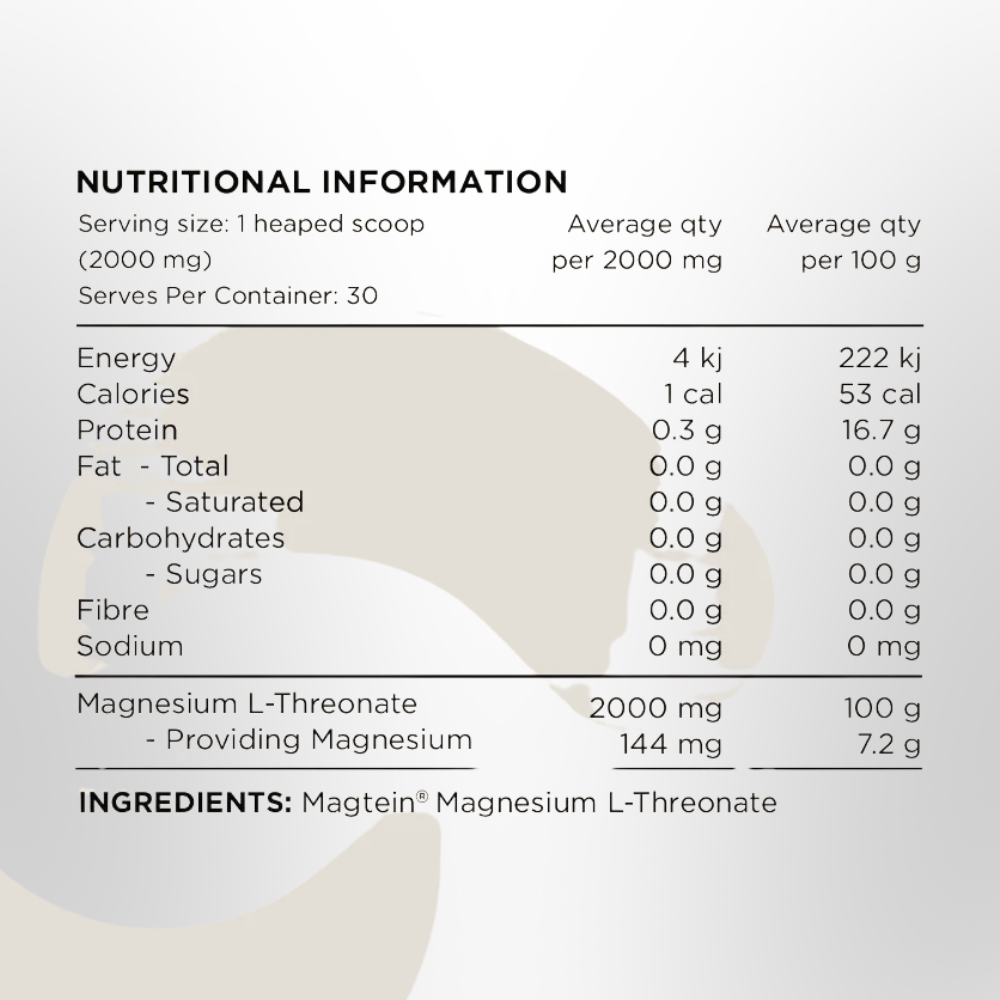 SWITCH NUTRITION Magnesium L-Threonate 60g MAG3