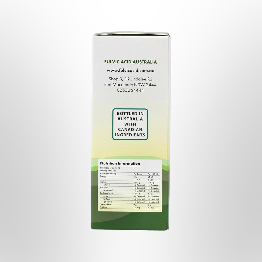 THE NATURAL EDGE Fulvic (Multi Minerals Trace Elements) 100ml