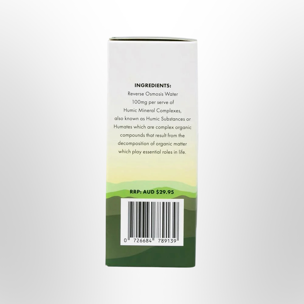 THE NATURAL EDGE Fulvic (Multi Minerals Trace Elements) 100ml