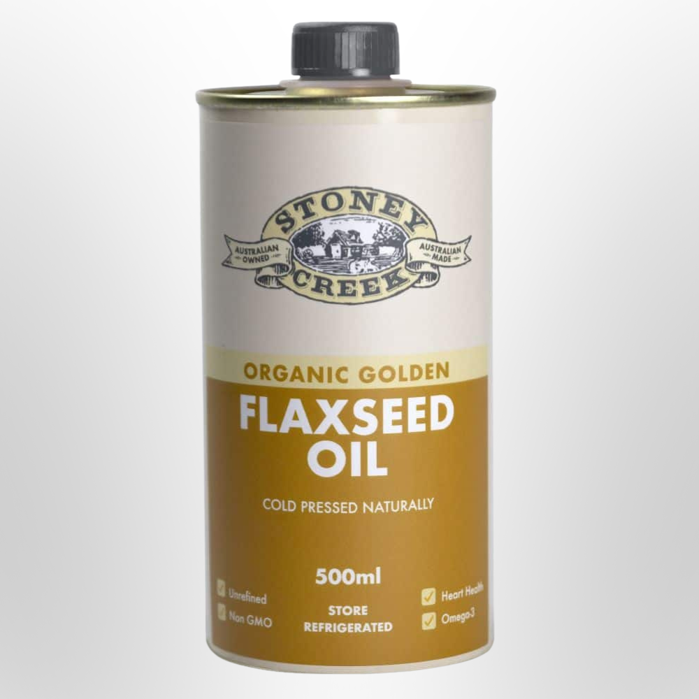 STONEY CREEK Golden Flaxseed Oil Organic 500ml
