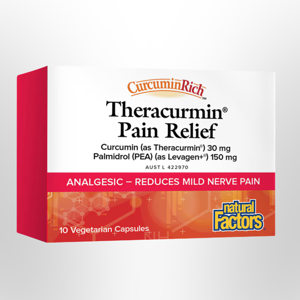 NATURAL FACTORS Theracurmin Pain Relief 10 Caps
