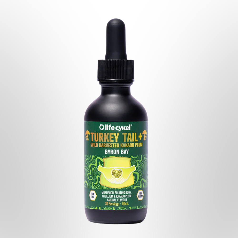 LIFE CYKEL Turkey Tail + Wild Harvested Kakadu Plum 60ml