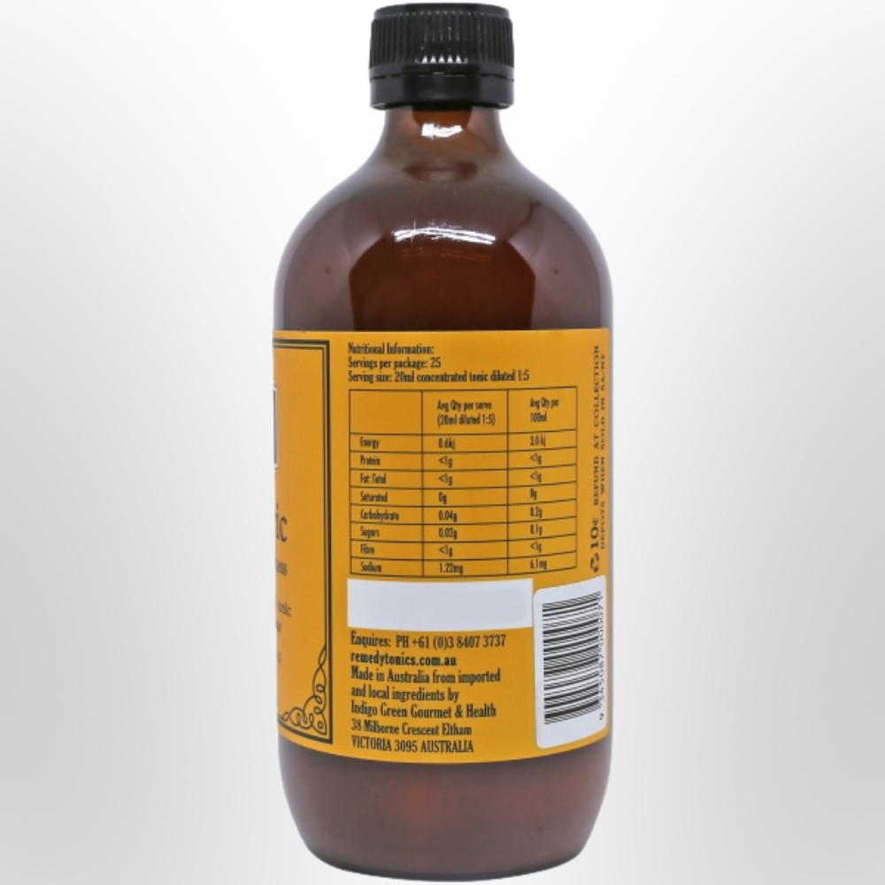 NATURAL REMEDY TONICS Turmeric 500ml