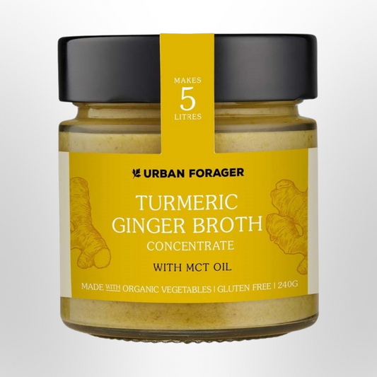 URBAN FORAGER Turmeric & Ginger Broth Organic 240g