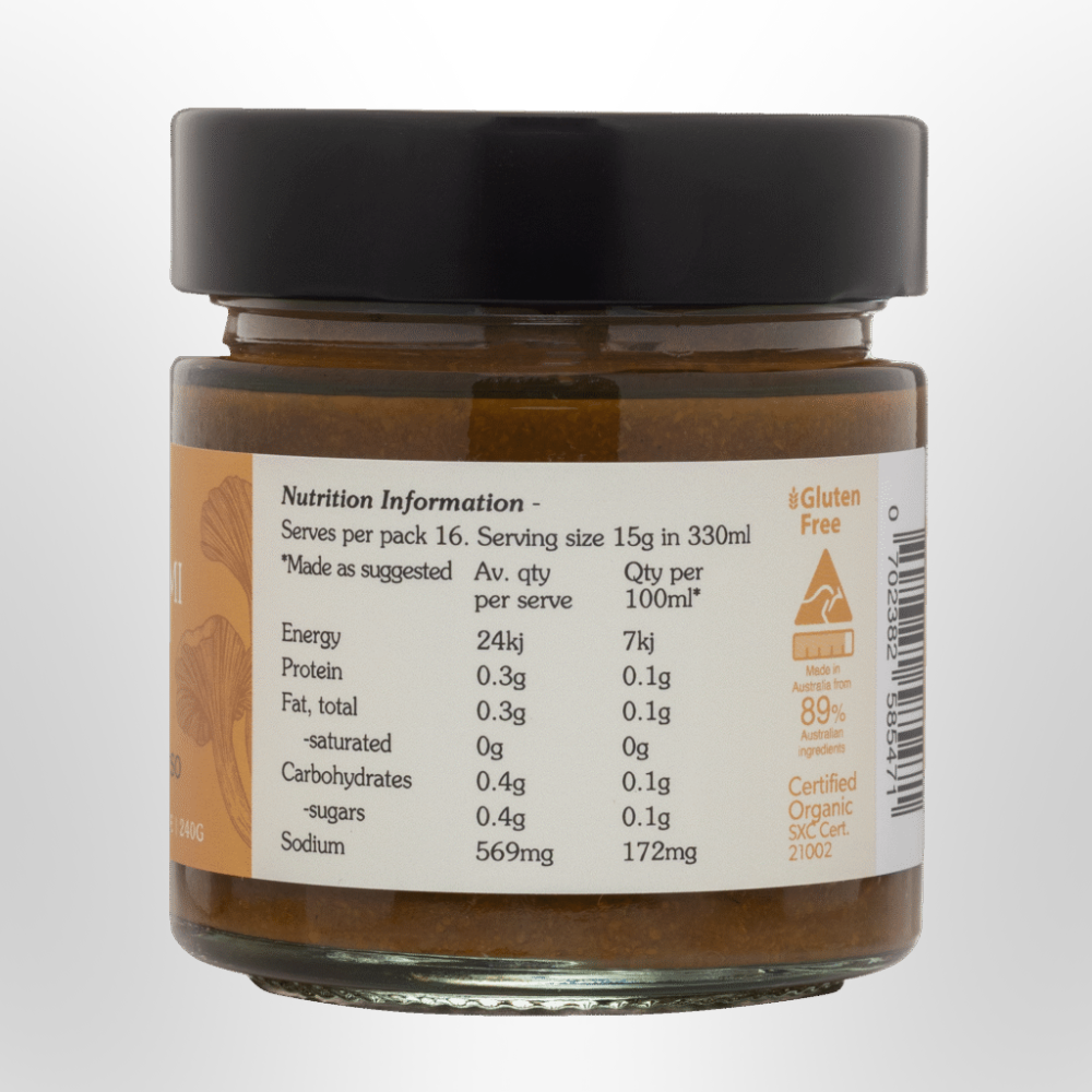 URBAN FORAGER Vegan Umami Broth Concentrate Organic 250g