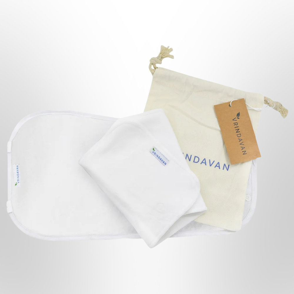 VRINDAVAN Castor Oil Pack White