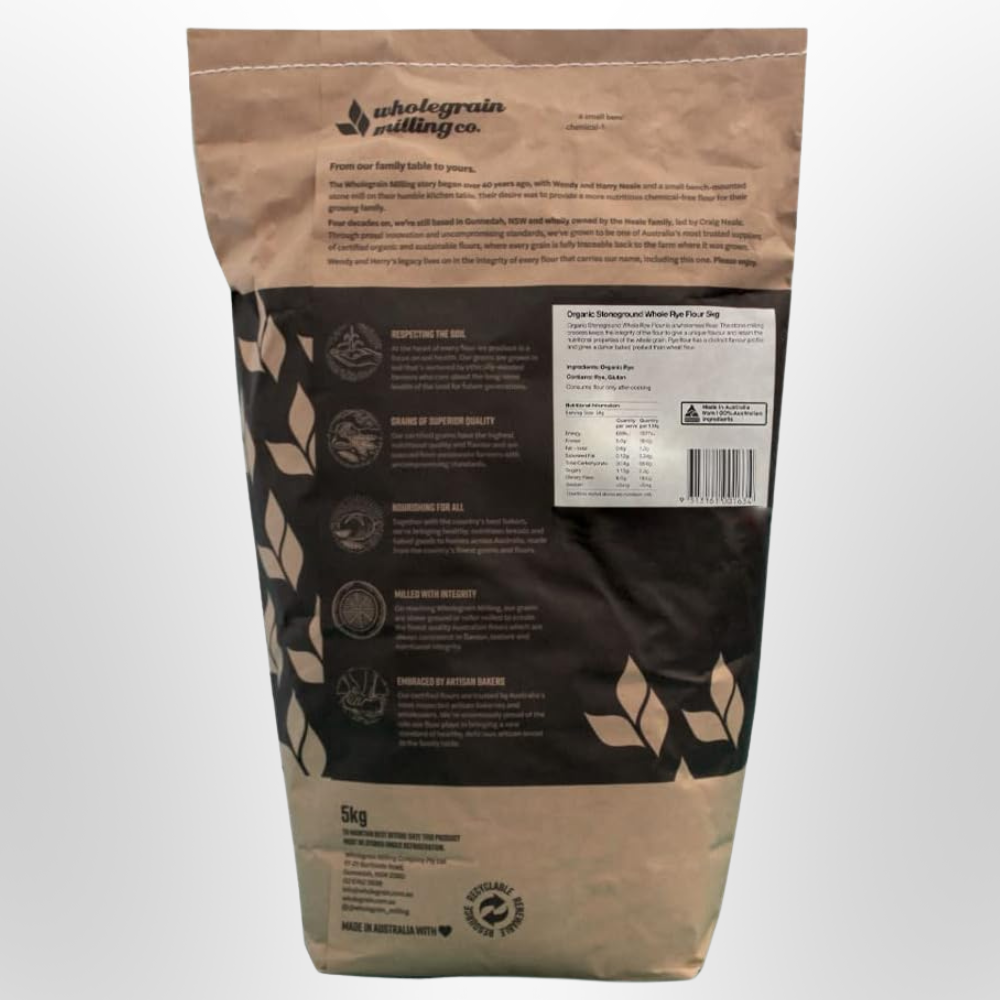 WMC Rye Flour ORGANIC 5kg